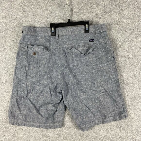 Patagonia shorts Men's 34 Hemp Light Weight Gray Beach Casual Relaxed Resort - Picture 2 of 10